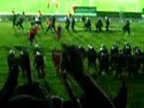 Derby 2007 Cracovia - Wisła  , po meczu
