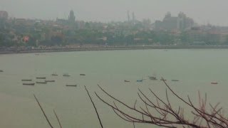 Marine Drive Beach in Mumbai, Maharashtra