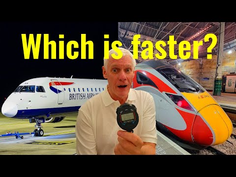 Train or plane? Which is quickest between Edinburgh and London?
