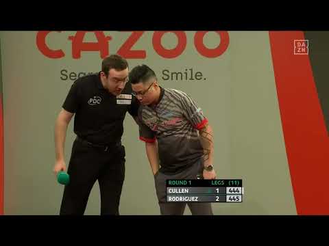 Rowby-John Rodriguez Missed Dartboard After Incident On Stage