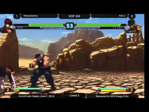 NissanZaxima vs Kris C - KOF XIII - Thursdays @ GameClucks - GCFGL Week Fourteen