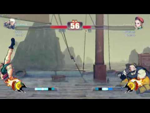 Rufus vs Cammy - Rufus forgetting the basics.