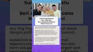 Sudah Kantongi Restu Keluarga, Ayu Ting Ting Ungkap Rencana Hubungannya dengan Kevin Gusnadi