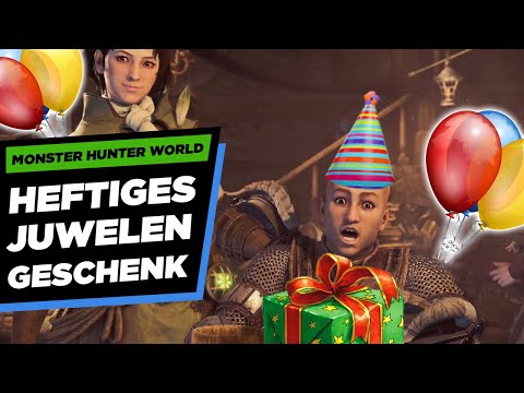 WENN DU DAS VERPASST HEULST DU - Juwelen Geschenk mit 2er Angriff Monster Hunter World Iceborne NEWS
