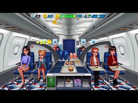 Airplane Chefs - Cooking Game    ✈ , Gameplay All Levels Walkthrough ios #01