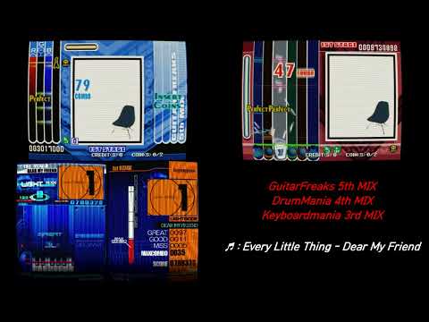 [Arcade Play Sample] MultiSESSION GDK Sample / 멀티세션 (기타프릭스, 드럼매니아, 키보드매니아)