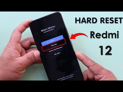 How To Hard Reset Redmi 12 Remove Screen Lock Pattern/Pin/Password | Xiaomi Redmi 12 Factory Reset