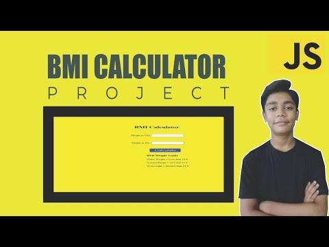 Javascript Course Project Based Learning Bmi Calculator Using Javascript Project 24