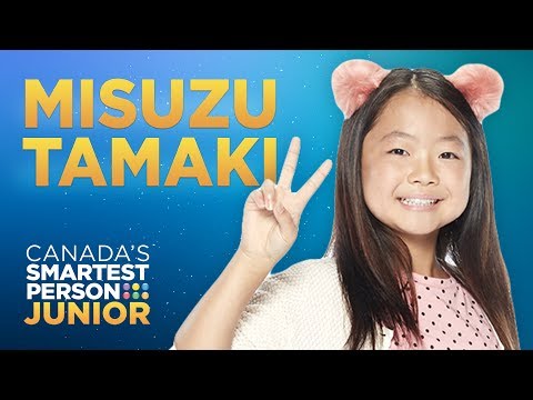 Misuzu Tamaki, a double black belt who's fluent in three languages | Canada's Smartest Person Junior