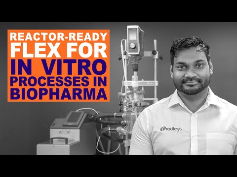 Reactor-Ready Flex - An easy to clean Jacketed Lab Reactor for in vitro processes in biopharma