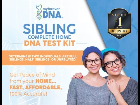 Best At-Home Sibling DNA Test Kit | My Forever DNA®  #dnatest #dnatesting #siblings #genetictesting