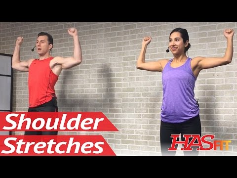 10 Min Shoulder Stretches & Shoulder Pain Relief Exercises - Shoulder Stretching & Mobility Stretch