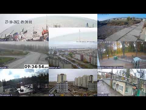 #Ukraine #Russia #Live 24/7 CCTV Audio Kerch Kharkiv Kharkov Donetsk Crimea Sevastopol Belarus Kyiv