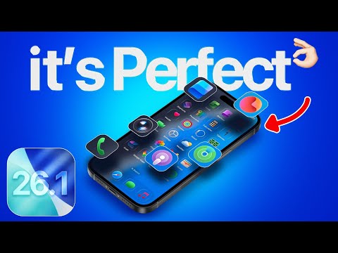 iOS 26.1 Update - Apple FINALLY Fixed it!