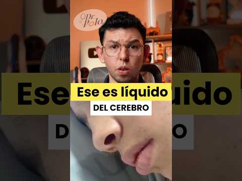 No son MOCOS, significa que tu CRÁNEO se ROMPIÓ! 🥹 más en IG #medicina #sabiasque #curiosidades