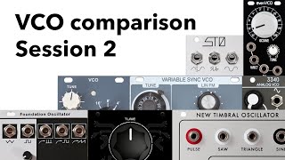 Video thumbnail for Eurorack VCO comparison - Session 2 by John Schussler