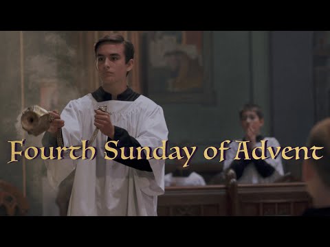 1,500 year old music never gets old… — Fourth Sunday of Advent Gregorian Chant