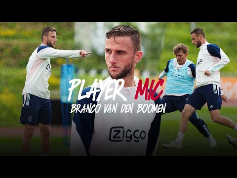 🎚️ PLAYER MIC - VAN DEN BOOMEN | Watch & LISTEN to Branco during training! 🎧
