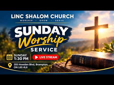 Sunday Worship Service Live|Pastor Vishwas Masih|@lincshalomchurch - LINC Shalom Church Video