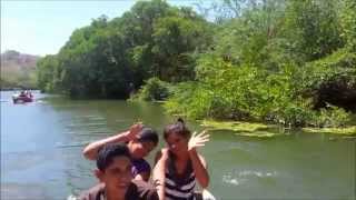 preview picture of video 'Nicaragua Paseo por la bocana de la Boquita'