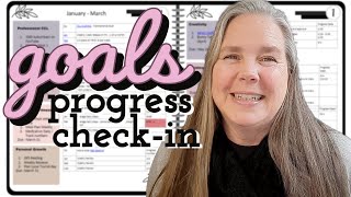 Quarter 1 Goals progress update for 2023 in OneNote