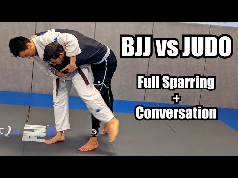 BJJ vs JUDO - Full Sparring + Conversation At The End