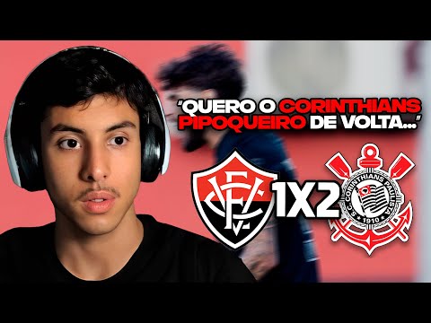 RENATO REAGE: VITÓRIA 1 X 2 CORINTHIANS | MELHORES MOMENTOS | 33ª RODADA BRASILEIRÃO 2024 | GE