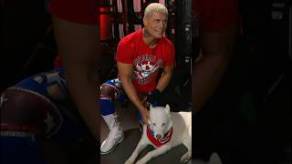 Pharaoh made their debut on Raw! 🥹🐶