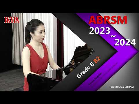 【HKYPA 】ABRSM Piano 2023-2024｜Grade 6 B2｜Vals poético by Enrique Granados｜Chau Lok Ping