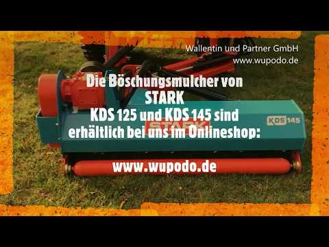 www.wupodo.de - Wallentin & Partner GmbH Böschungsmulcher Stark KDS 145 | Schlegelmulcher Mulcher Hammerschlegel Auslegemulcher Hangmulcher