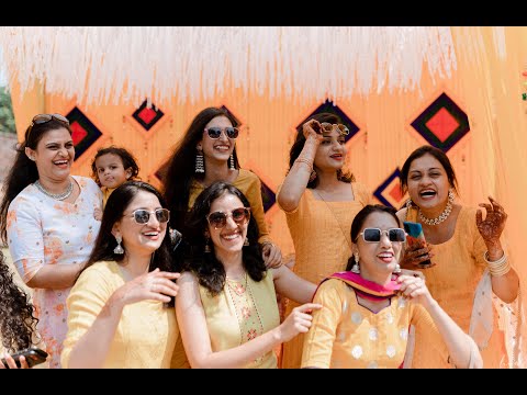 Fun filled || Beach side SANGEETH and HALDI || Mangalore 2021 ||