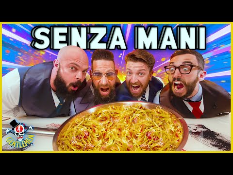MANGIAMO LA CARBONARA SENZA MANI non da GENTLEMEN - @DANNY_LAZZARIN @xMurryPwNz @TheMerluzz