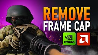 Unlock FPS Cap Tarkov - Nvidia & AMD Frame Limit - Reflex & Vsync 12.12