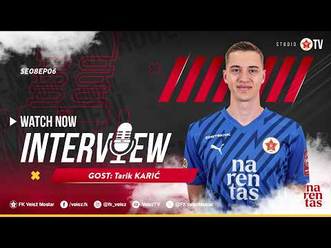 VeležTV INTERVIEW I Tarik Karić: Poziv slavnog Manchester Uniteda djelovao mi je nestvarno!