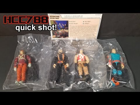 HCC788 quick shot! 1993 INTERNATIONAL ACTION FORCE - mail-away G.I. Joe toy!