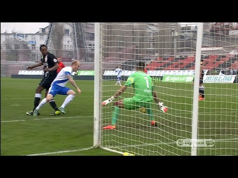 Georges Griffiths első gólja az MTK Budapest - DVTK mérkőzésen