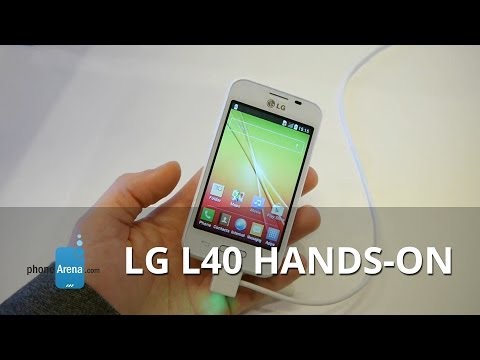 Обзор LG L40 D170 (white) / 