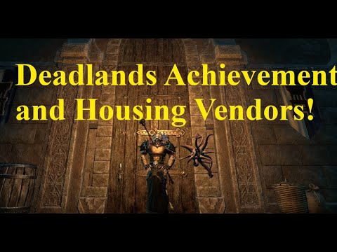 ESO Deadlands Achievement and Home Furnisher