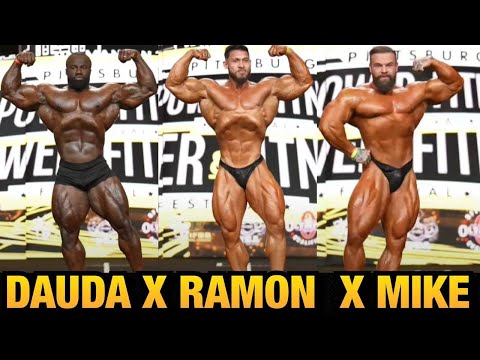 RAMON DINO SURPREENDE AO LADO DE SAMSON DAUDA E MIKE SOMMERFELD - GUEST POSING PITTSBURGH PRO