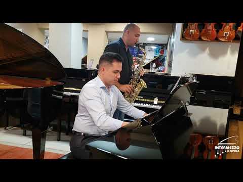 Hino - 369 “Sentes bater em teu coração?” | Piano Digital Roland GP-609 | Sax Alto Eagle SA 500 LN