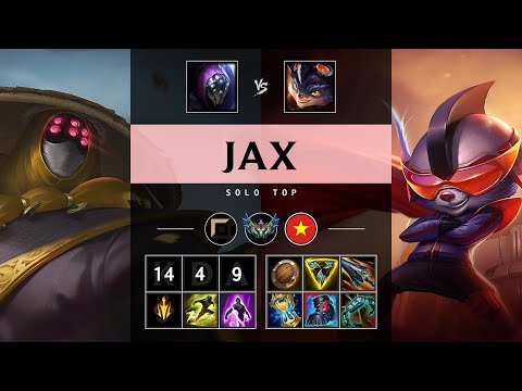 Jax Top vs Rumble - VN Challenger Patch 25.14