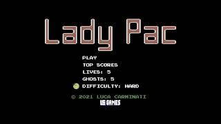 COMMODORE 64 =+ LADY PAC   VERSION 1.0.5