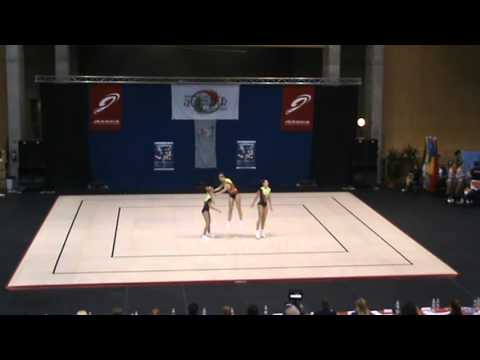 Trio Ingelheim AG2 Ungarn Open Aerobic Gymnastics 2015