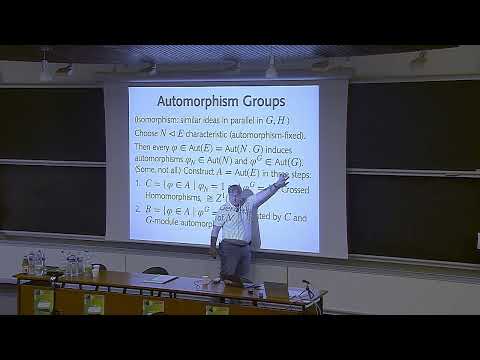 Alexander HULPKE - Computational group theory, cohomology of groups and topological methods 5