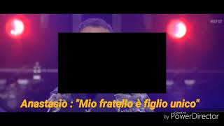 Live 3 - Anastasio &quot;Mio fratello è figlio unico&quot; XF12