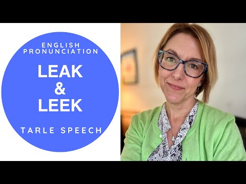 Learn to Pronounce LEAK & LEEK | American English Homophones | English Pronunciation Lesson