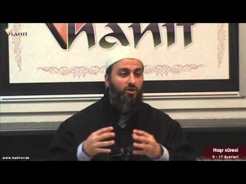 Haşr sûresi (9-17 ayetler) Tefsir - Muharrem Çakır