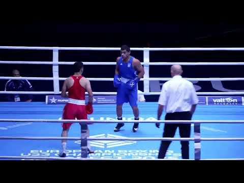 Artur Kuzmenko (UKR) vs. Adrian Warwar (ISR) European U23 Championships 2025 (65kg)