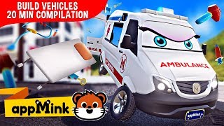 Download lagu #appMink car animation β How To Build Cars f.t Ambulance Car, Crane Truck, Bus mp3 Download lagu #appMink car animation β How To Build Cars f.t Ambulance Car, Crane Truck, Bus mp3