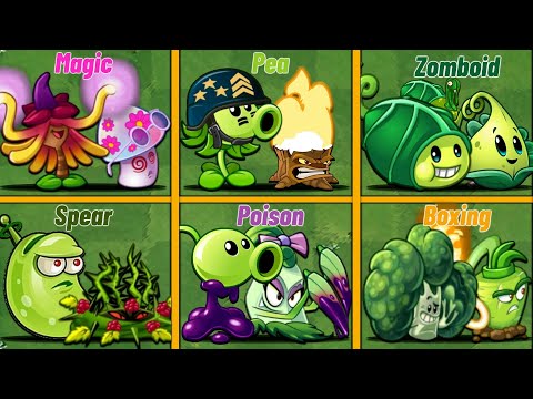 Random 6 Best Pair Plants - Who Will Win ? - PvZ 2 Team Plants Vs Team Plants